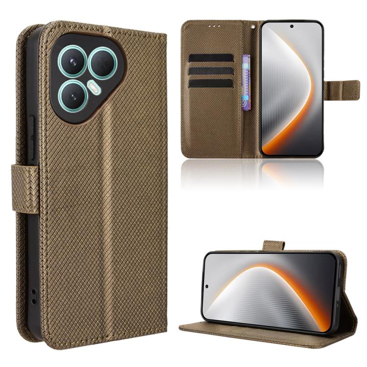Diamond Texture Leather Phone Case, For Tecno Pova 7 Pro 5G, For Tecno Pova 7 5G, For Tecno Spark 40 Pro+ 4G, For Tecno Spark 40 Pro 4G