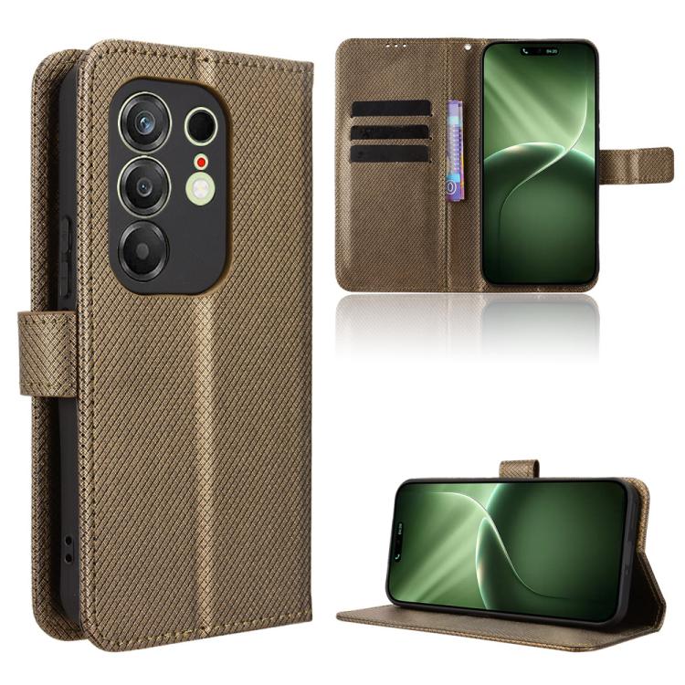 Diamond Texture Leather Phone Case, For Tecno Spark 50 5G, For Tecno Pova Curve 2 5G, For Tecno Spark 50 4G, For Tecno Camon 50 Pro 4G