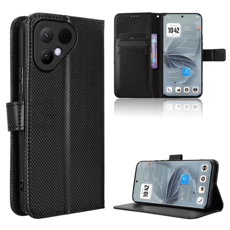 Diamond Texture Leather Phone Case, For Tecno Spark 50 5G, For Tecno Pova Curve 2 5G, For Tecno Spark 50 4G, For Tecno Camon 50 Pro 4G