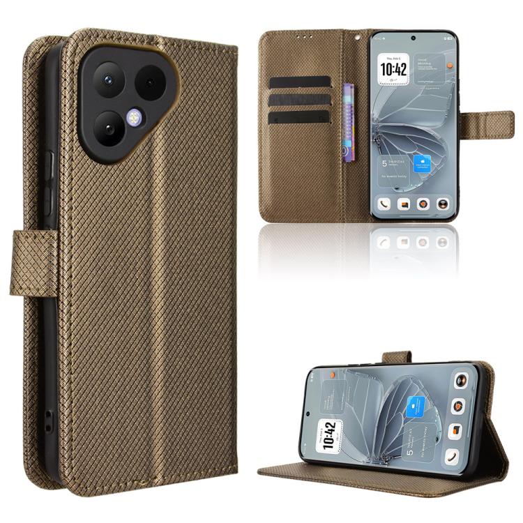 Diamond Texture Leather Phone Case, For Tecno Spark 50 5G, For Tecno Pova Curve 2 5G, For Tecno Spark 50 4G, For Tecno Camon 50 Pro 4G
