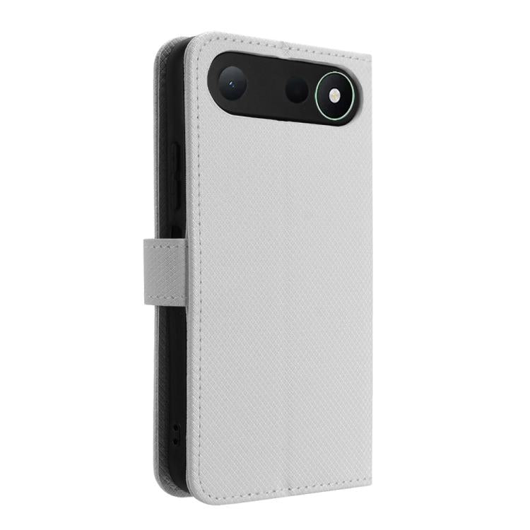 Diamond Texture Leather Phone Case, For Tecno Spark 50 5G, For Tecno Pova Curve 2 5G, For Tecno Spark 50 4G, For Tecno Camon 50 Pro 4G