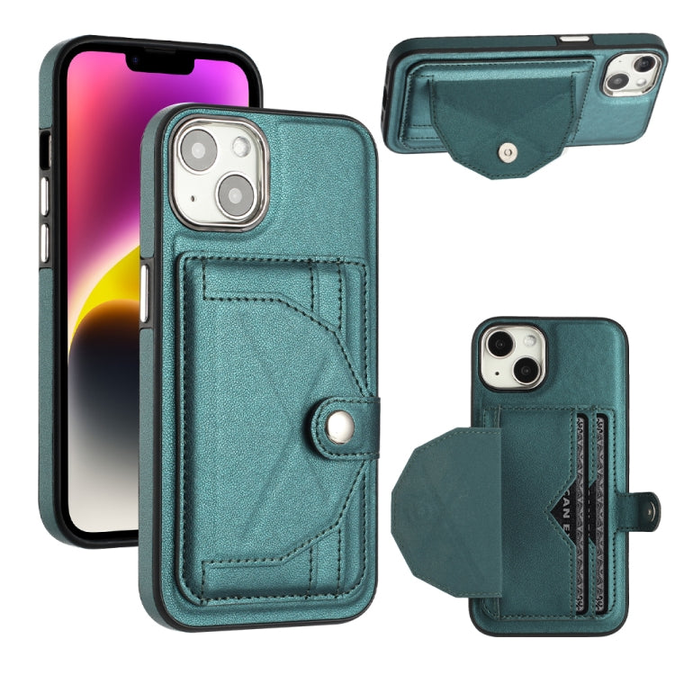 Shockproof Leather Phone Case with Card Holder, For iPhone 14, For iPhone 15 Pro Max, For iPhone 15 Pro, For iPhone 14 Plus