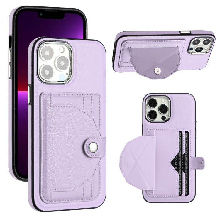 Shockproof Leather Phone Case with Card Holder, For iPhone 14 Pro, For iPhone 15 Plus, For iPhone 15, For iPhone 14 Pro Max