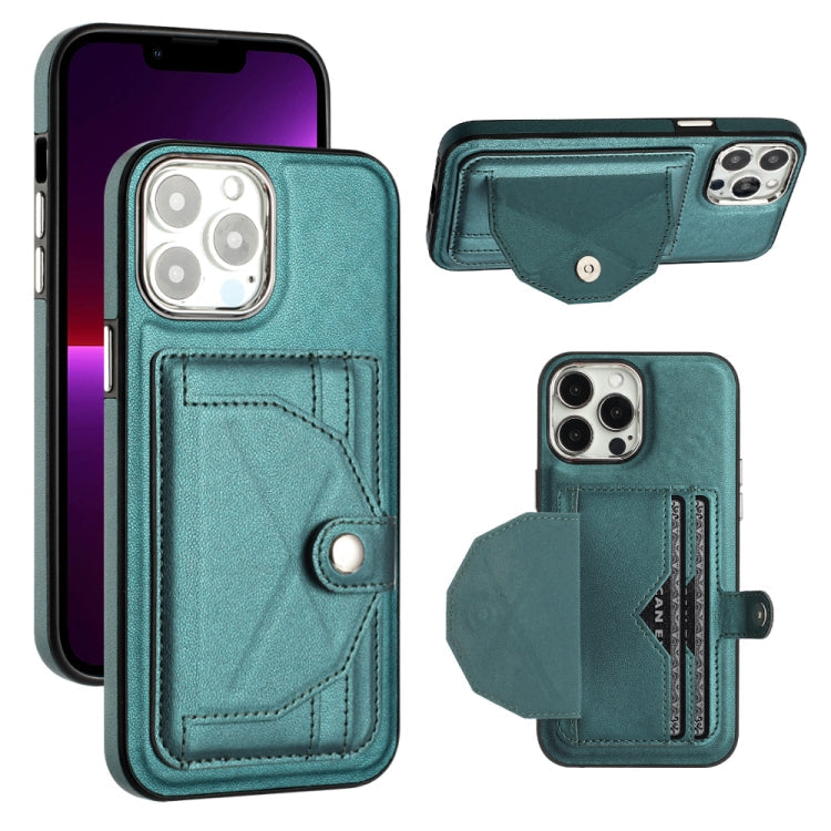 Shockproof Leather Phone Case with Card Holder, For iPhone 14 Pro, For iPhone 15 Plus, For iPhone 15, For iPhone 14 Pro Max