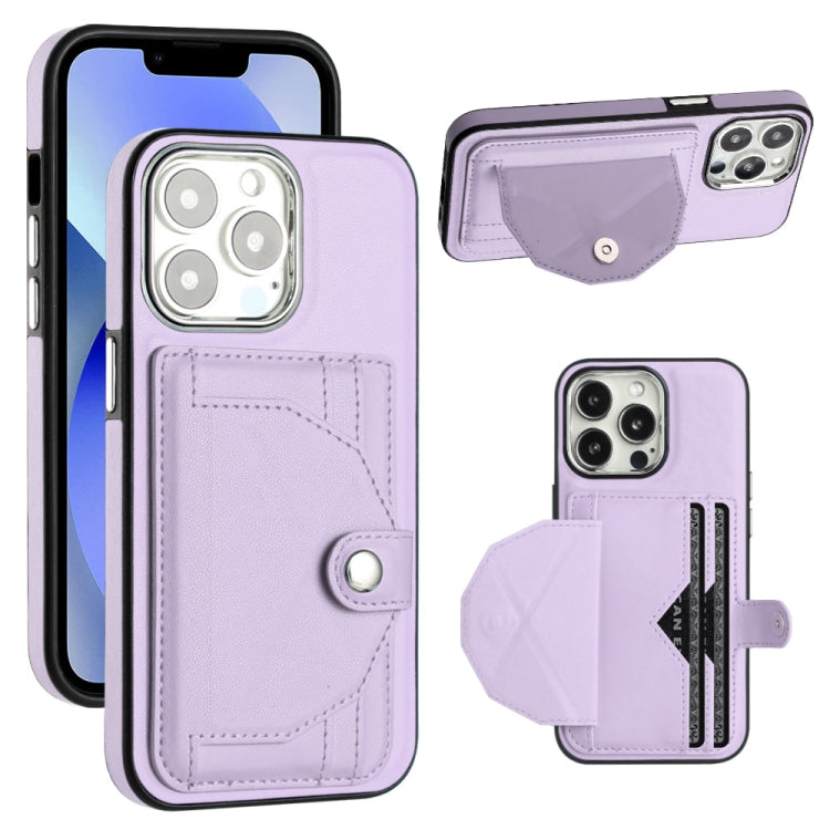 Shockproof Leather Phone Case with Card Holder, For iPhone 14, For iPhone 15 Pro Max, For iPhone 15 Pro, For iPhone 14 Plus