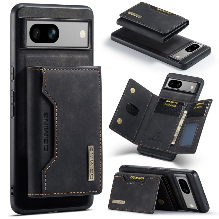 DG.MING M2 Series 3-Fold Multi Card Bag + Magnetic Phone Case, For Google Pixel 9 Pro XL, For Google Pixel 9 / 9 Pro, For Google Pixel 8a, For Google Pixel 7a