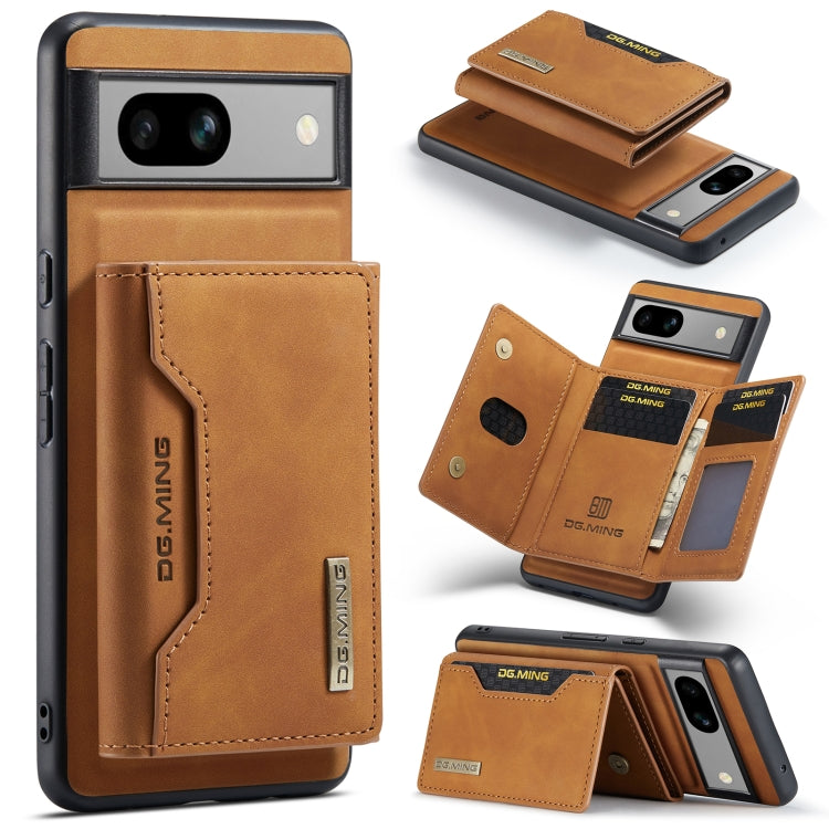 DG.MING M2 Series 3-Fold Multi Card Bag + Magnetic Phone Case, For Google Pixel 9 Pro XL, For Google Pixel 9 / 9 Pro, For Google Pixel 8a, For Google Pixel 7a