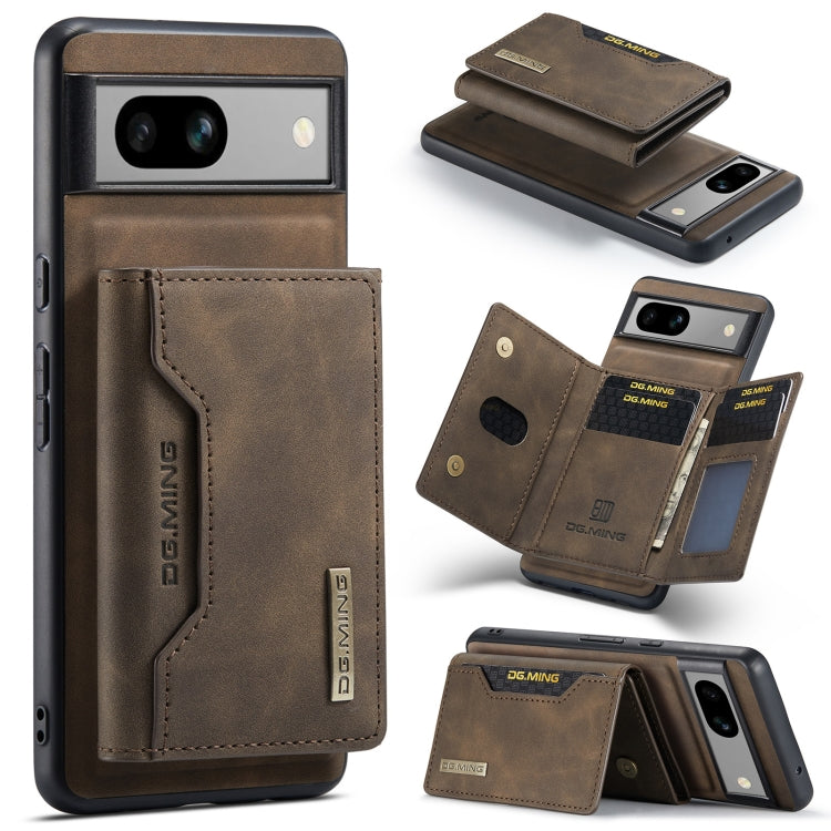 DG.MING M2 Series 3-Fold Multi Card Bag + Magnetic Phone Case, For Google Pixel 9 Pro XL, For Google Pixel 9 / 9 Pro, For Google Pixel 8a, For Google Pixel 7a