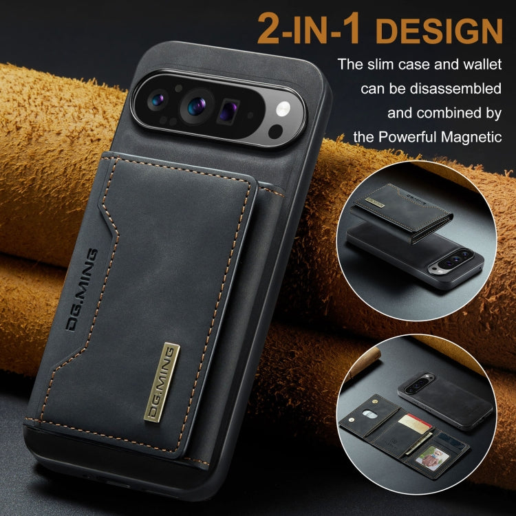 DG.MING M2 Series 3-Fold Multi Card Bag + Magnetic Phone Case, For Google Pixel 9 Pro XL, For Google Pixel 9 / 9 Pro, For Google Pixel 8a, For Google Pixel 7a