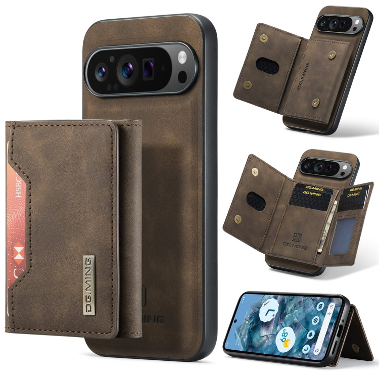 DG.MING M2 Series 3-Fold Multi Card Bag + Magnetic Phone Case, For Google Pixel 9 Pro XL, For Google Pixel 9 / 9 Pro, For Google Pixel 8a, For Google Pixel 7a