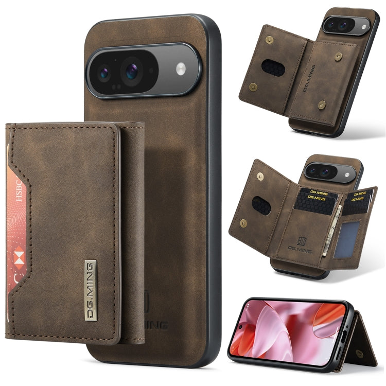 DG.MING M2 Series 3-Fold Multi Card Bag + Magnetic Phone Case, For Google Pixel 9 Pro XL, For Google Pixel 9 / 9 Pro, For Google Pixel 8a, For Google Pixel 7a