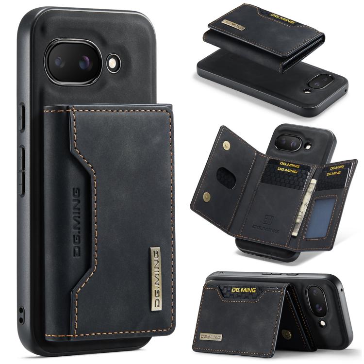 DG.MING M2 Series 3-Fold Multi Card Bag + Magnetic Phone Case, For Google Pixel 10a, For Google Pixel 10 Pro XL, For Google Pixel 10 / 10 Pro, For Google Pixel 9a