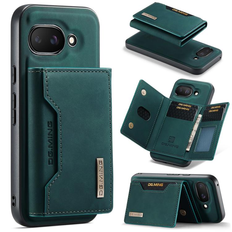 DG.MING M2 Series 3-Fold Multi Card Bag + Magnetic Phone Case, For Google Pixel 10a, For Google Pixel 10 Pro XL, For Google Pixel 10 / 10 Pro, For Google Pixel 9a