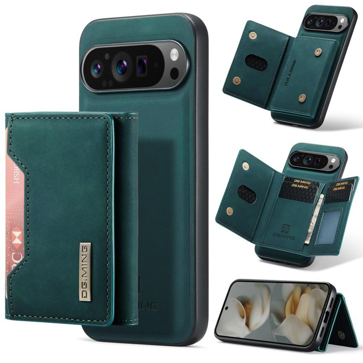 DG.MING M2 Series 3-Fold Multi Card Bag + Magnetic Phone Case, For Google Pixel 10a, For Google Pixel 10 Pro XL, For Google Pixel 10 / 10 Pro, For Google Pixel 9a