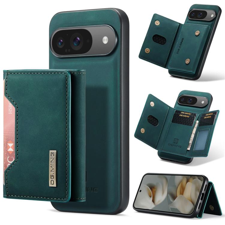 DG.MING M2 Series 3-Fold Multi Card Bag + Magnetic Phone Case, For Google Pixel 10a, For Google Pixel 10 Pro XL, For Google Pixel 10 / 10 Pro, For Google Pixel 9a
