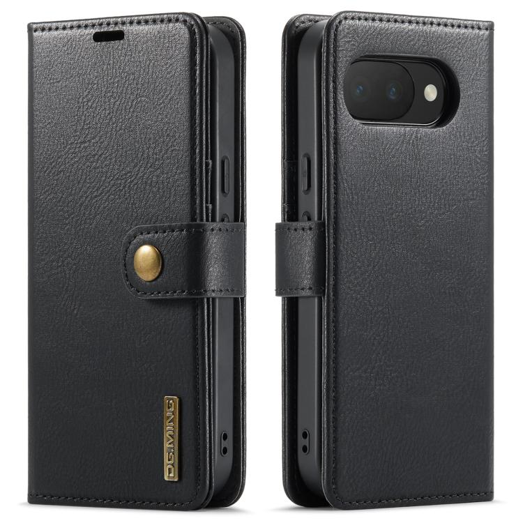 DG.MING Crazy Horse Texture Detachable Magnetic Leather Phone Case, For Google Pixel 10a, For Google Pixel 10 Pro XL, For Google Pixel 10 / 10 Pro, For Google Pixel 9a