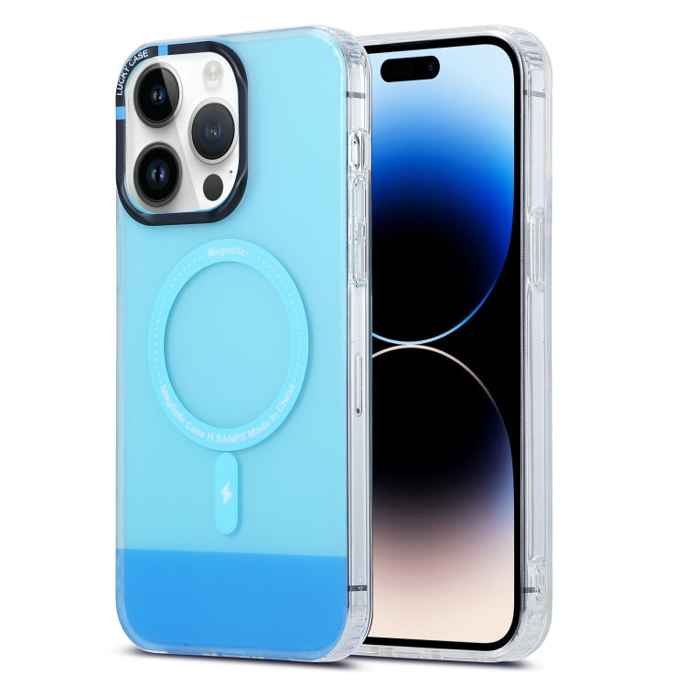 PC + TPU IMD MagSafe Magnetic Phone Case, For iPhone 12, For iPhone 14 Pro, For iPhone 15 Pro, For iPhone 15 Plus