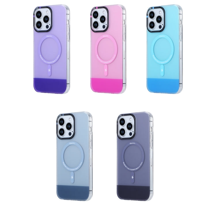 PC + TPU IMD MagSafe Magnetic Phone Case, For iPhone 12, For iPhone 14 Pro, For iPhone 15 Pro, For iPhone 15 Plus