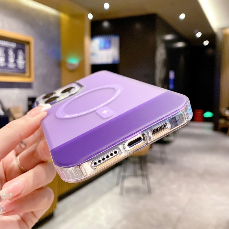PC + TPU IMD MagSafe Magnetic Phone Case, For iPhone 12, For iPhone 14 Pro, For iPhone 15 Pro, For iPhone 15 Plus
