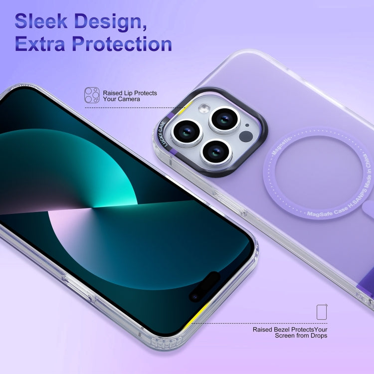 PC + TPU IMD MagSafe Magnetic Phone Case, For iPhone 12, For iPhone 14 Pro, For iPhone 15 Pro, For iPhone 15 Plus