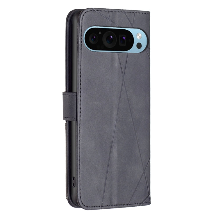 Magnetic Buckle Rhombus Texture Leather Phone Case, For Google Pixel 9, For Google Pixel 8a, For Google Pixel 8 Pro, For Google Pixel 8