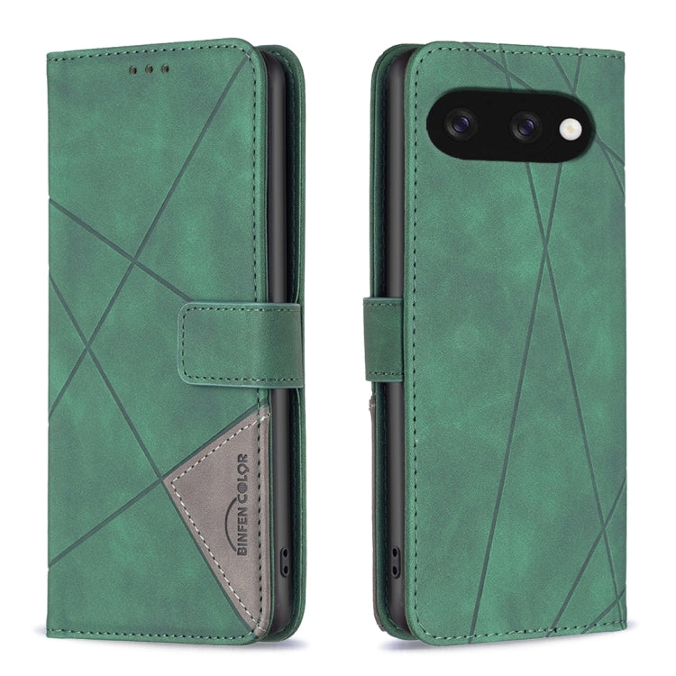 Magnetic Buckle Rhombus Texture Leather Phone Case, For Google Pixel 11 / 11 Pro, For Google Pixel 10a, For Google Pixel 9A, For Google Pixel 9 Pro