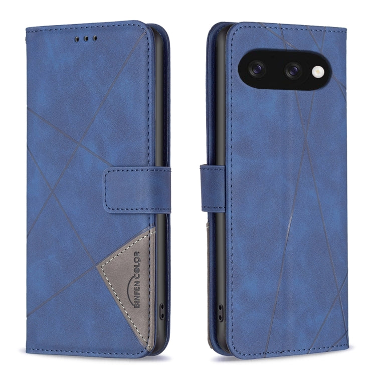 Magnetic Buckle Rhombus Texture Leather Phone Case, For Google Pixel 11 / 11 Pro, For Google Pixel 10a, For Google Pixel 9A, For Google Pixel 9 Pro
