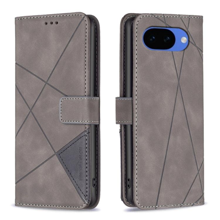 Magnetic Buckle Rhombus Texture Leather Phone Case, For Google Pixel 11 / 11 Pro, For Google Pixel 10a, For Google Pixel 9A, For Google Pixel 9 Pro