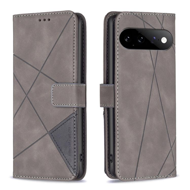 Magnetic Buckle Rhombus Texture Leather Phone Case, For Google Pixel 11 / 11 Pro, For Google Pixel 10a, For Google Pixel 9A, For Google Pixel 9 Pro