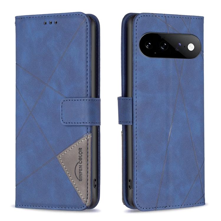 Magnetic Buckle Rhombus Texture Leather Phone Case, For Google Pixel 11 / 11 Pro, For Google Pixel 10a, For Google Pixel 9A, For Google Pixel 9 Pro