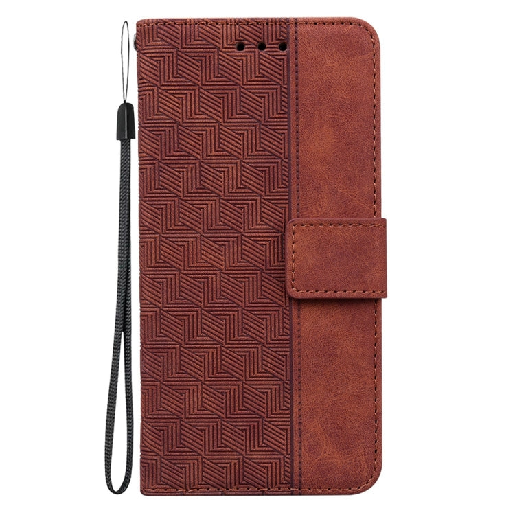 Geometric Embossed Leather Phone Case, For Infinix Note 30i, For Infinix Note 30 Pro, For Infinix Note 30, For Infinix Note 30 VIP