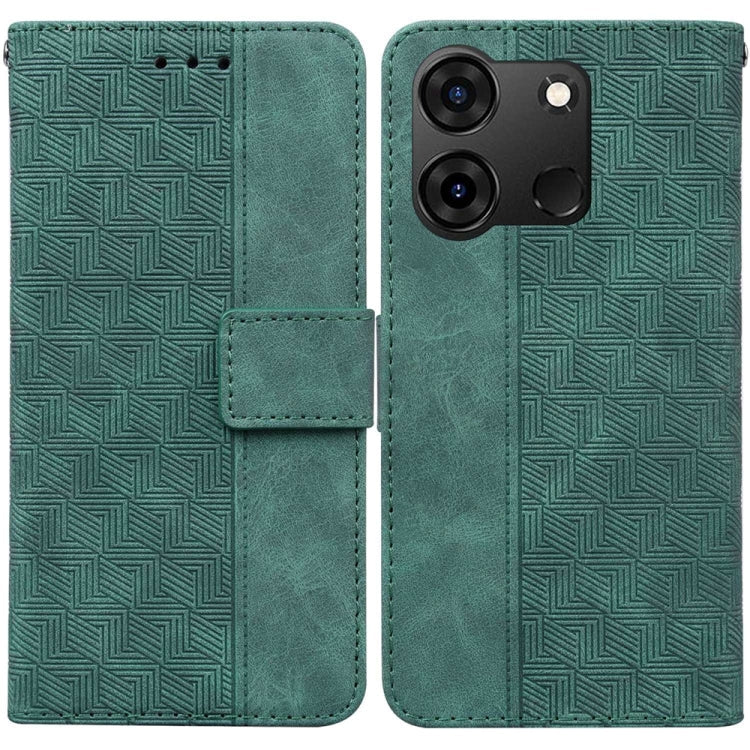 Geometric Embossed Leather Phone Case, For Infinix Note 40 4G, For Infinix Hot 40 / 40 Pro, For Infinix Smart 7 India / 7 Plus, For Infinix Smart 7 HD