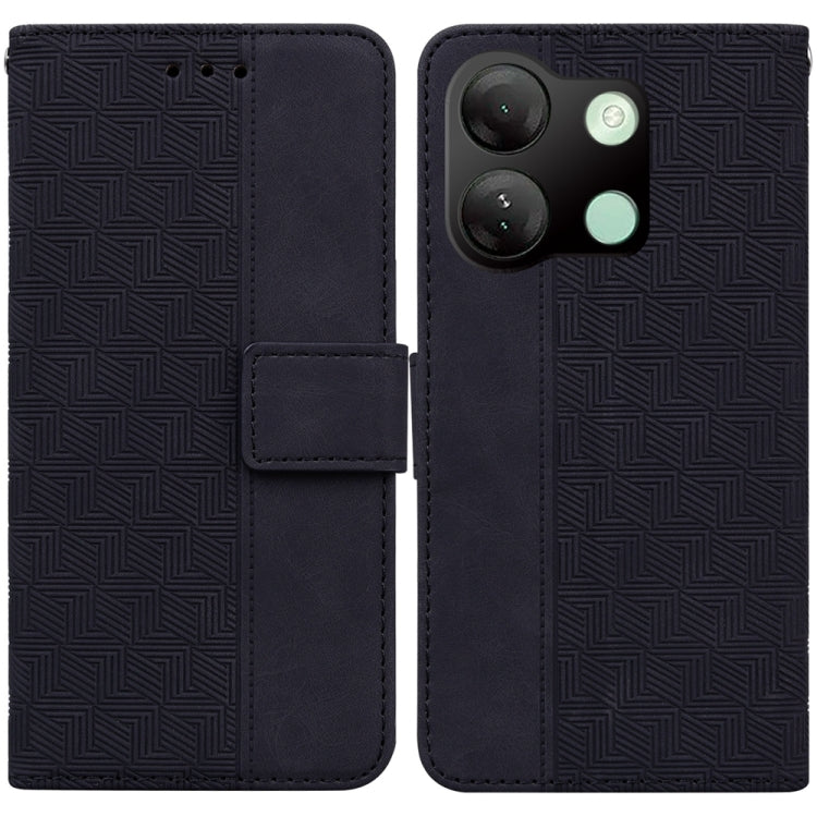 Geometric Embossed Leather Phone Case, For Infinix Note 40 4G, For Infinix Hot 40 / 40 Pro, For Infinix Smart 7 India / 7 Plus, For Infinix Smart 7 HD