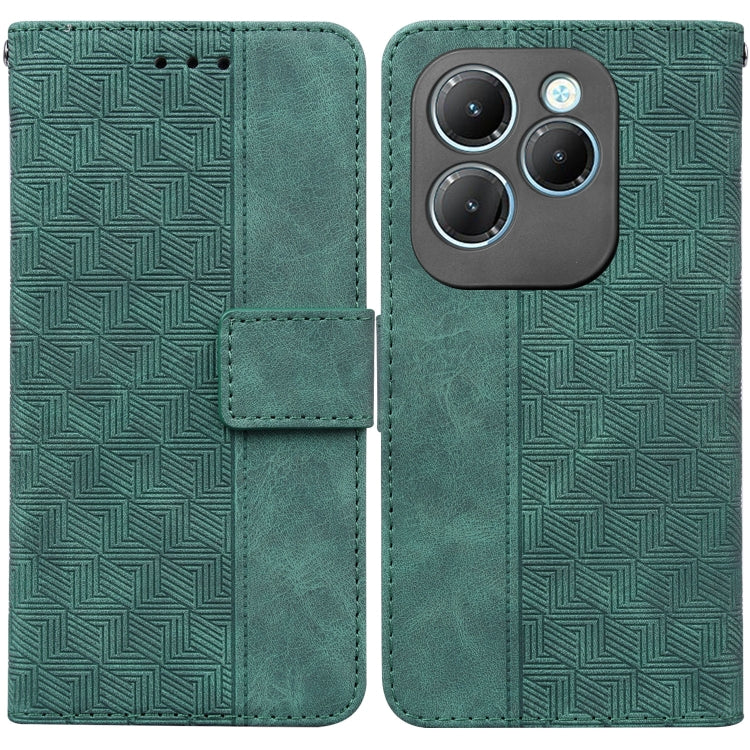 Geometric Embossed Leather Phone Case, For Infinix Note 40 4G, For Infinix Hot 40 / 40 Pro, For Infinix Smart 7 India / 7 Plus, For Infinix Smart 7 HD