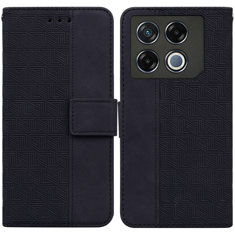 Geometric Embossed Leather Phone Case, For Infinix Note 40 5G, For Infinix GT 20 Pro, For Infinix Note 40 Pro 5G / 40 Pro 4G, For Infinix Note 40 Pro+