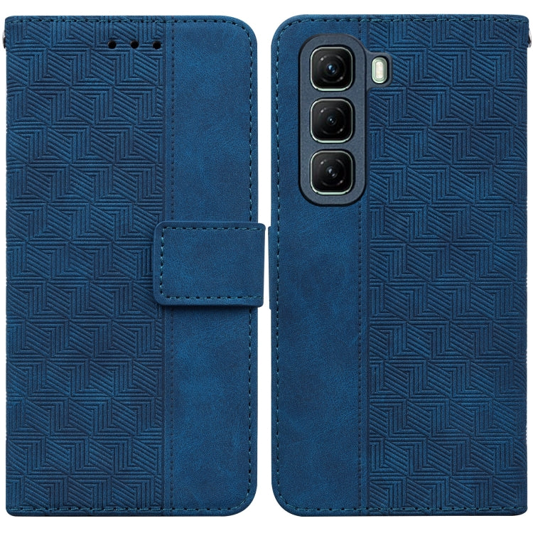 Geometric Embossed Leather Phone Case, For Infinix Hot 50 Pro+ 4G, For Infinix Hot 50 4G, For Infinix Hot 50 5G, For Infinix Zero 40 4G / 5G