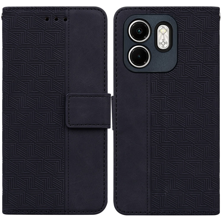 Geometric Embossed Leather Phone Case, For Infinix Note 50 Pro+, For Infinix Note 50 4G / Note 50 Pro 4G, For Infinix Hot 50 Pro 4G, For Infinix Hot 50i / Smart 9