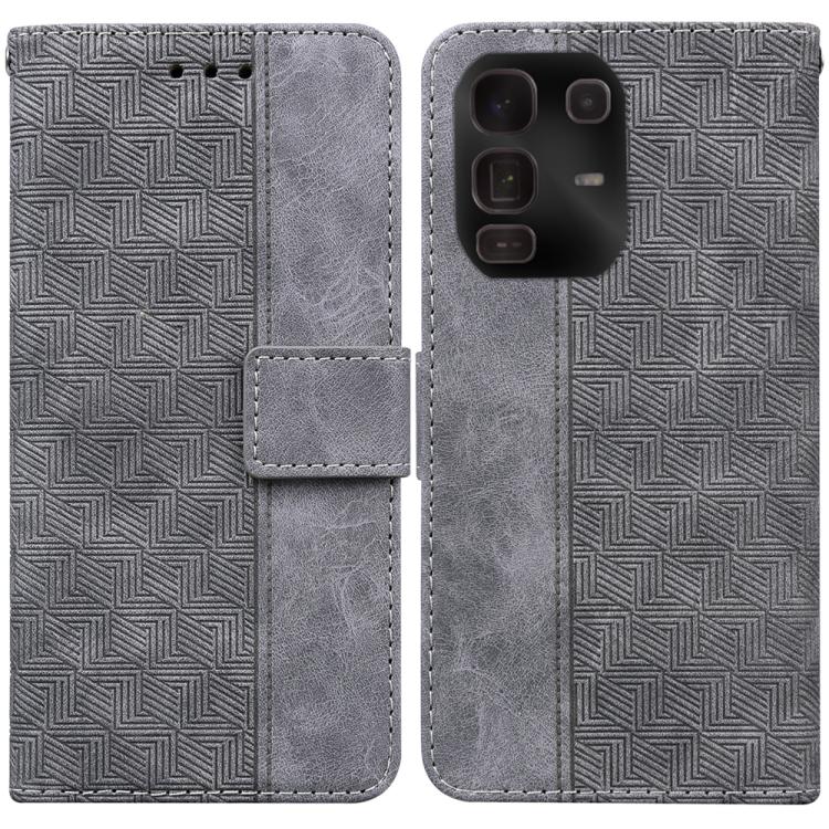 Geometric Embossed Leather Phone Case, For Infinix Note 50 Pro+, For Infinix Note 50 4G / Note 50 Pro 4G, For Infinix Hot 50 Pro 4G, For Infinix Hot 50i / Smart 9