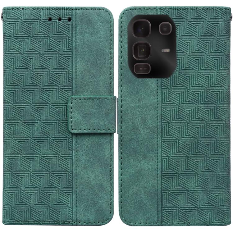 Geometric Embossed Leather Phone Case, For Infinix Note 50 Pro+, For Infinix Note 50 4G / Note 50 Pro 4G, For Infinix Hot 50 Pro 4G, For Infinix Hot 50i / Smart 9