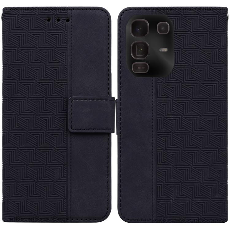 Geometric Embossed Leather Phone Case, For Infinix Note 50 Pro+, For Infinix Note 50 4G / Note 50 Pro 4G, For Infinix Hot 50 Pro 4G, For Infinix Hot 50i / Smart 9