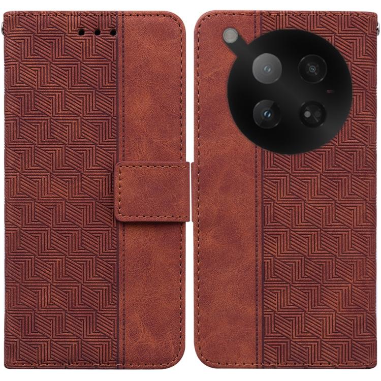 Geometric Embossed Leather Phone Case, For Infinix Hot 50 Pro+ 4G, For Infinix Hot 50 4G, For Infinix Hot 50 5G, For Infinix Zero 40 4G / 5G
