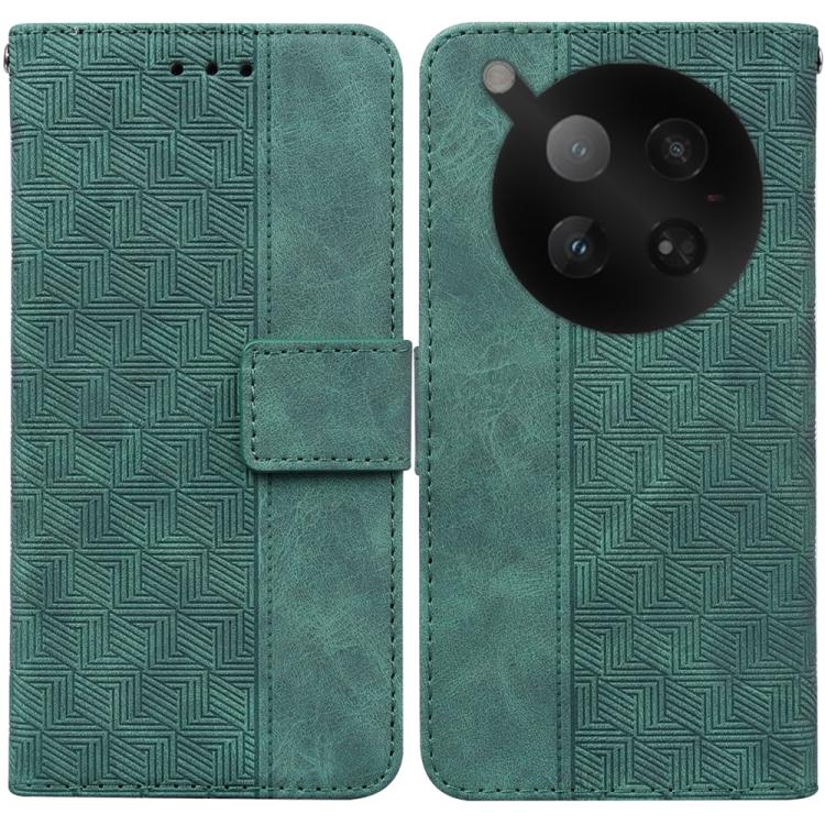 Geometric Embossed Leather Phone Case, For Infinix Hot 50 Pro+ 4G, For Infinix Hot 50 4G, For Infinix Hot 50 5G, For Infinix Zero 40 4G / 5G