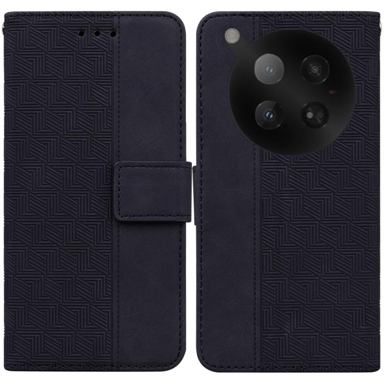 Geometric Embossed Leather Phone Case, For Infinix Hot 50 Pro+ 4G, For Infinix Hot 50 4G, For Infinix Hot 50 5G, For Infinix Zero 40 4G / 5G