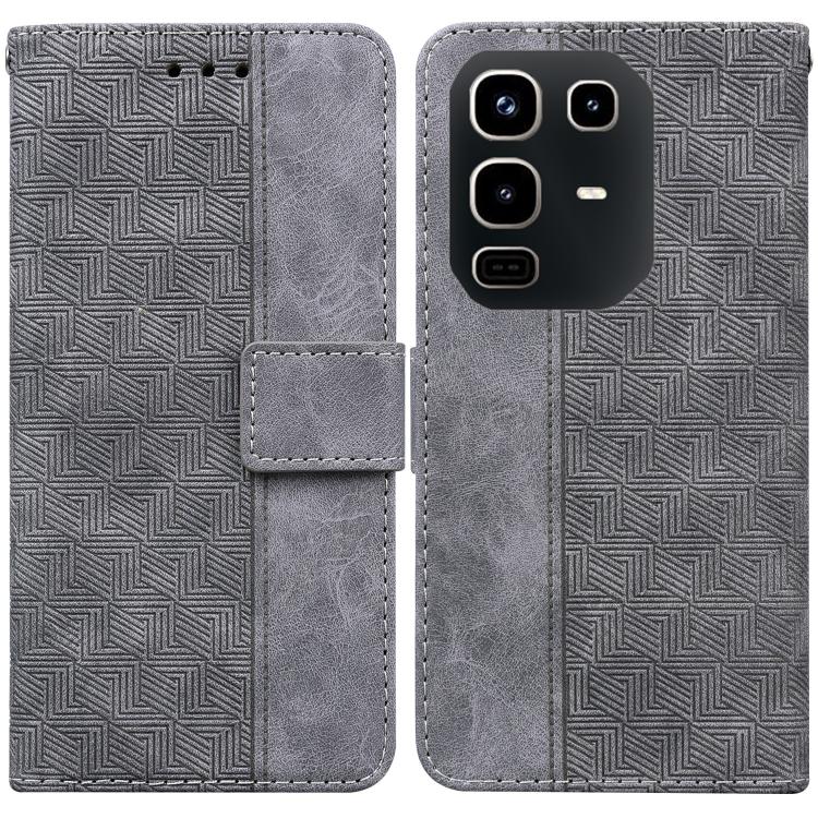 Geometric Embossed Leather Phone Case, For Infinix Note 50 Pro+, For Infinix Note 50 4G / Note 50 Pro 4G, For Infinix Hot 50 Pro 4G, For Infinix Hot 50i / Smart 9