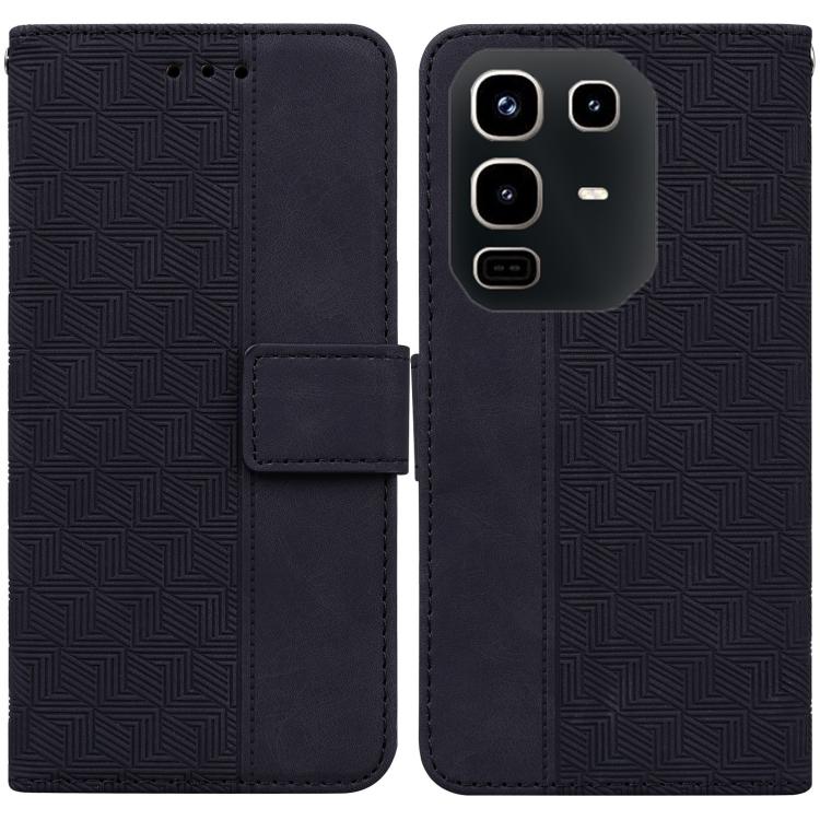 Geometric Embossed Leather Phone Case, For Infinix Note 50 Pro+, For Infinix Note 50 4G / Note 50 Pro 4G, For Infinix Hot 50 Pro 4G, For Infinix Hot 50i / Smart 9