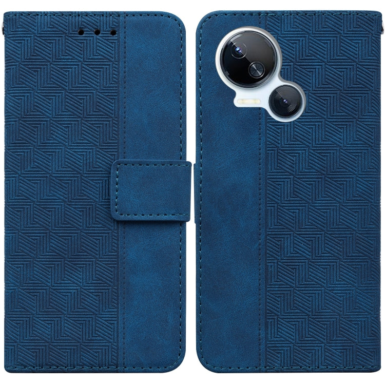 Geometric Embossed Leather Phone Case, For Tecno Camon 20 Pro 5G, For Tecno Pova 5, For Tecno Spark 10 5G, For Tecno Spark 10 Pro