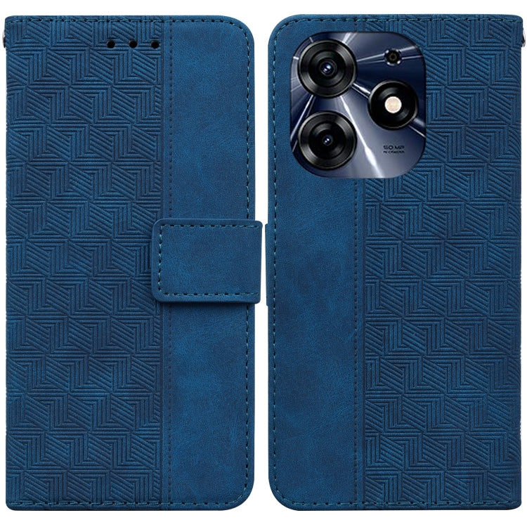 Geometric Embossed Leather Phone Case, For Tecno Camon 20 Pro 5G, For Tecno Pova 5, For Tecno Spark 10 5G, For Tecno Spark 10 Pro