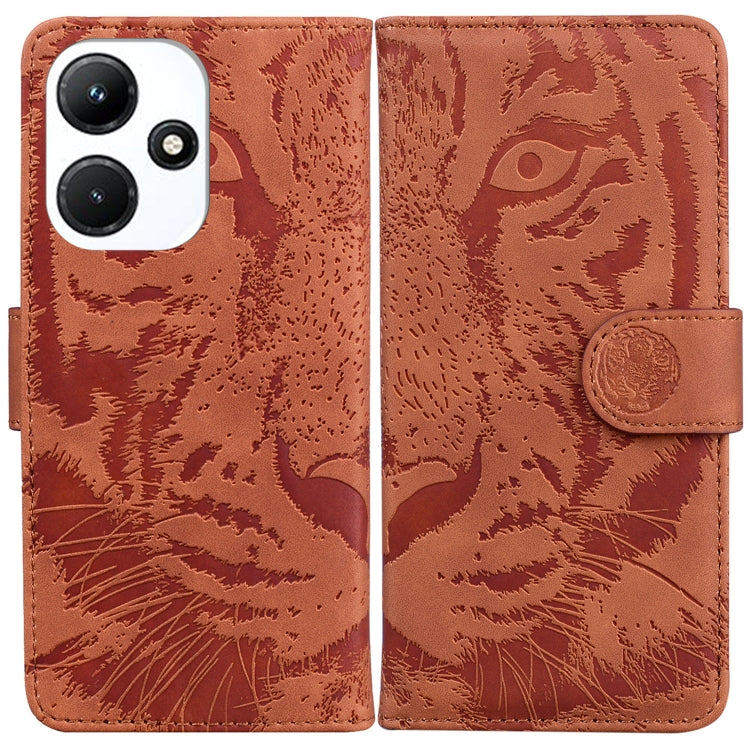 Tiger Embossing Pattern Flip Leather Phone Case, For Infinix Hot 30i, For Infinix Note 30i, For Infinix Note 30 Pro, For Infinix Note 30