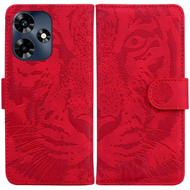 Tiger Embossing Pattern Flip Leather Phone Case, For Infinix Note 30 VIP, For Infinix Hot 30 Play, For Infinix Hot 30, For Infinix Smart 7 African