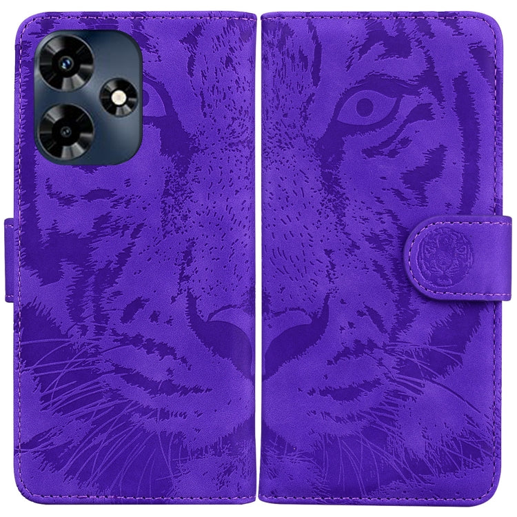 Tiger Embossing Pattern Flip Leather Phone Case, For Infinix Note 30 VIP, For Infinix Hot 30 Play, For Infinix Hot 30, For Infinix Smart 7 African